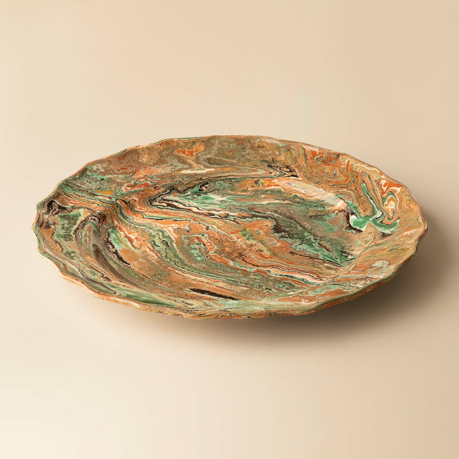 Round Serving Dish