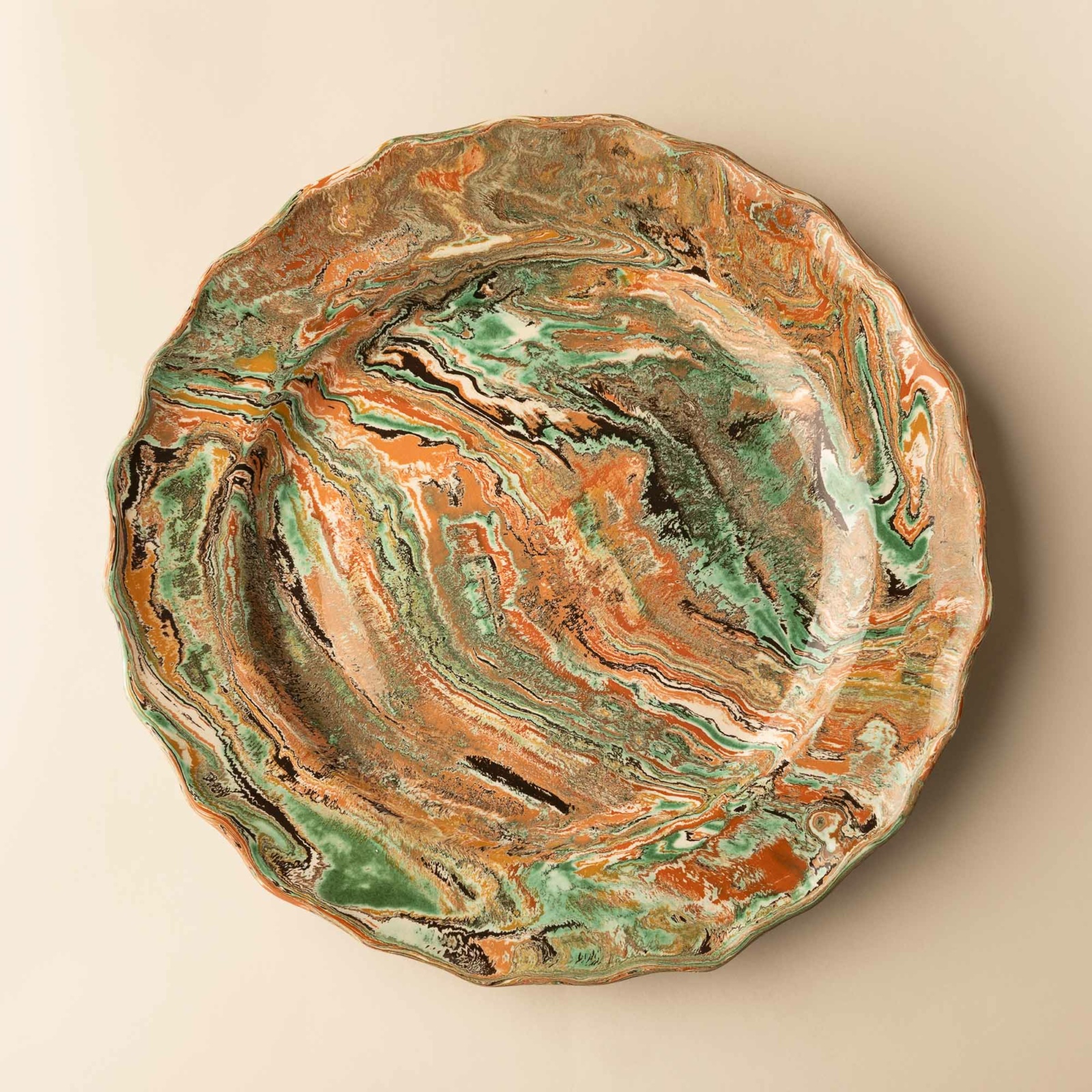 Round Serving Dish