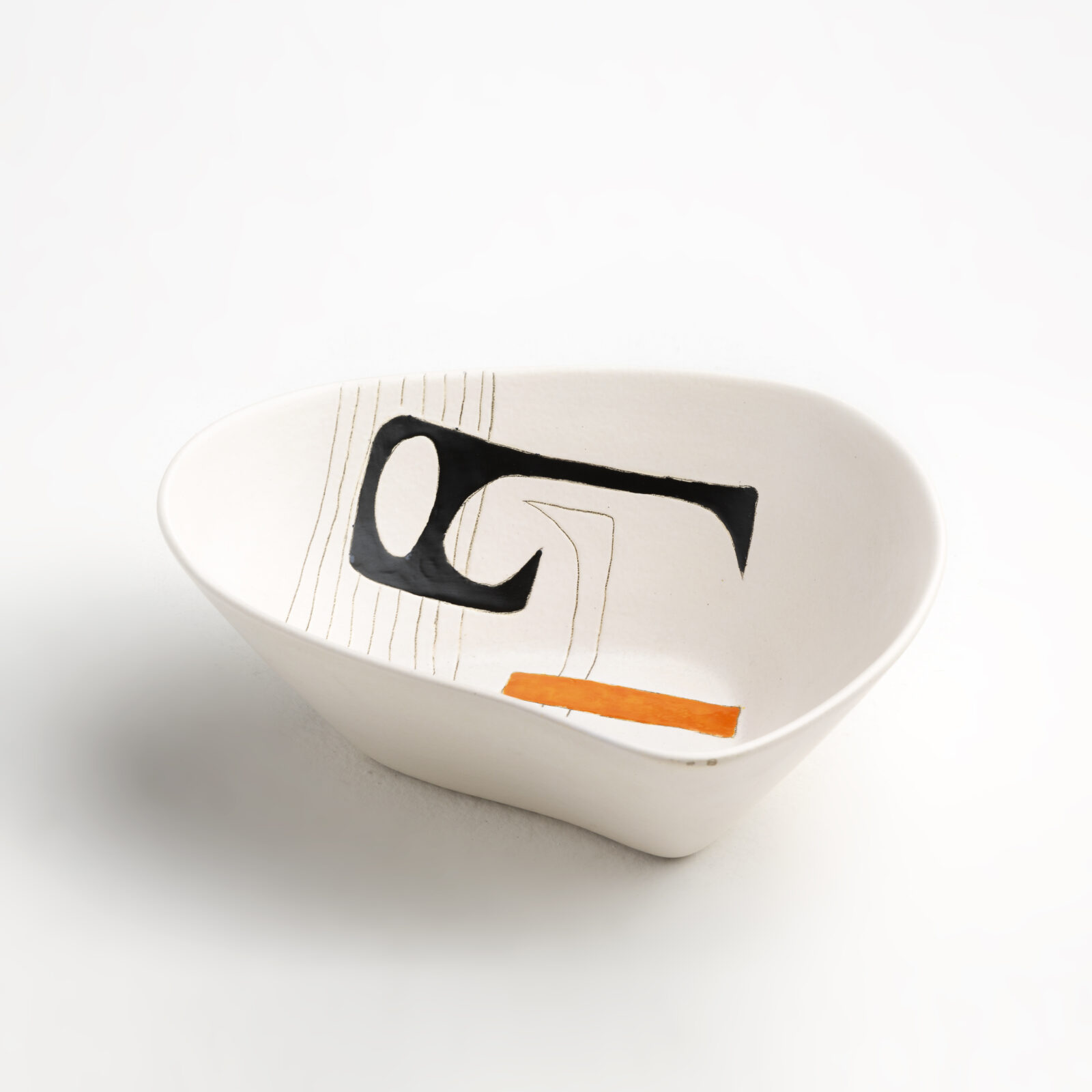 Large free-form dish