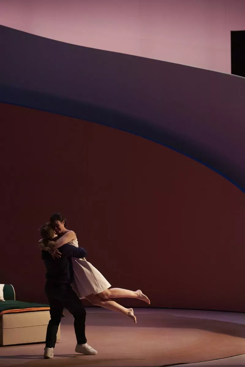 Scénographie de l’Opéra Rigoletto au Theater Basel
