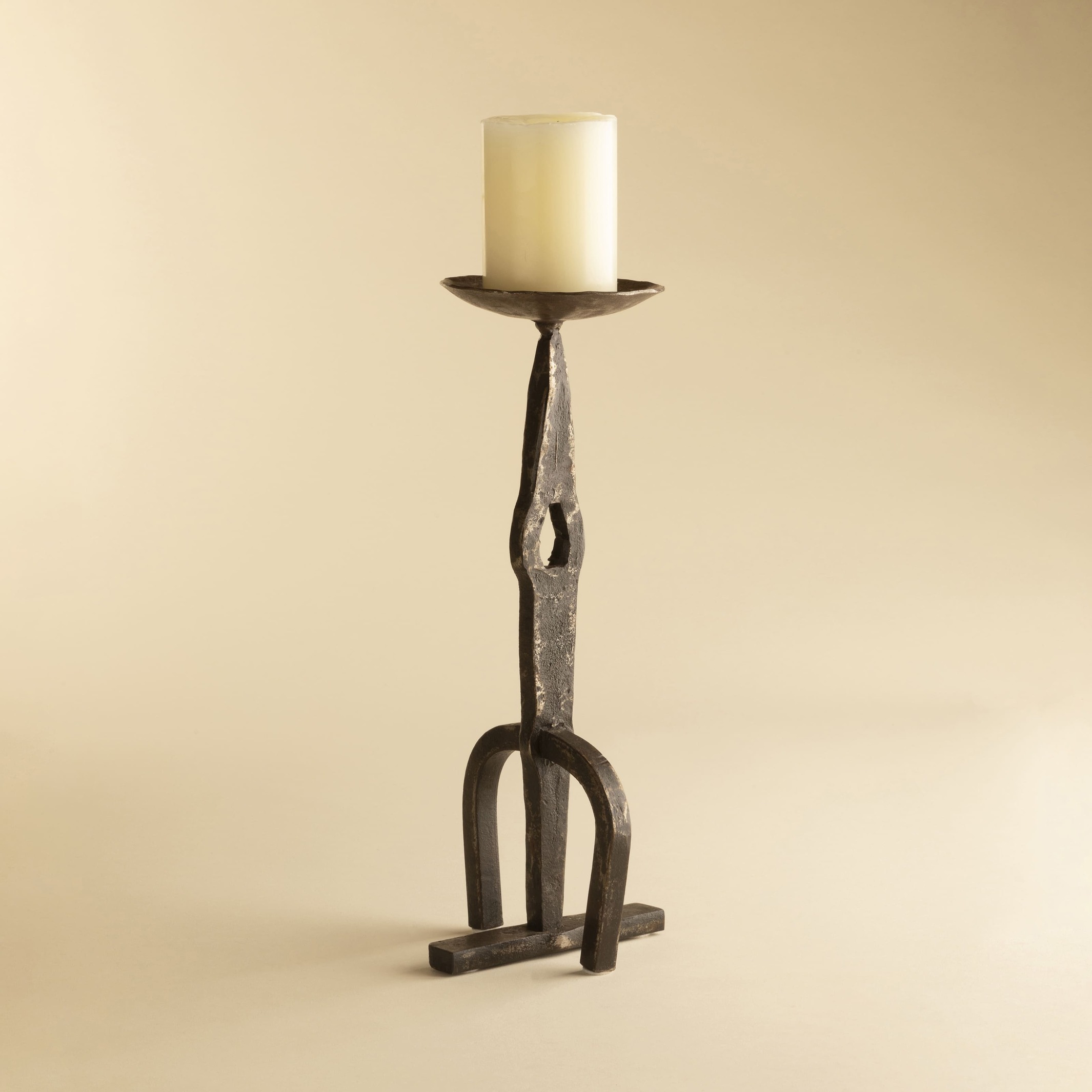Brutalist Candle Holder