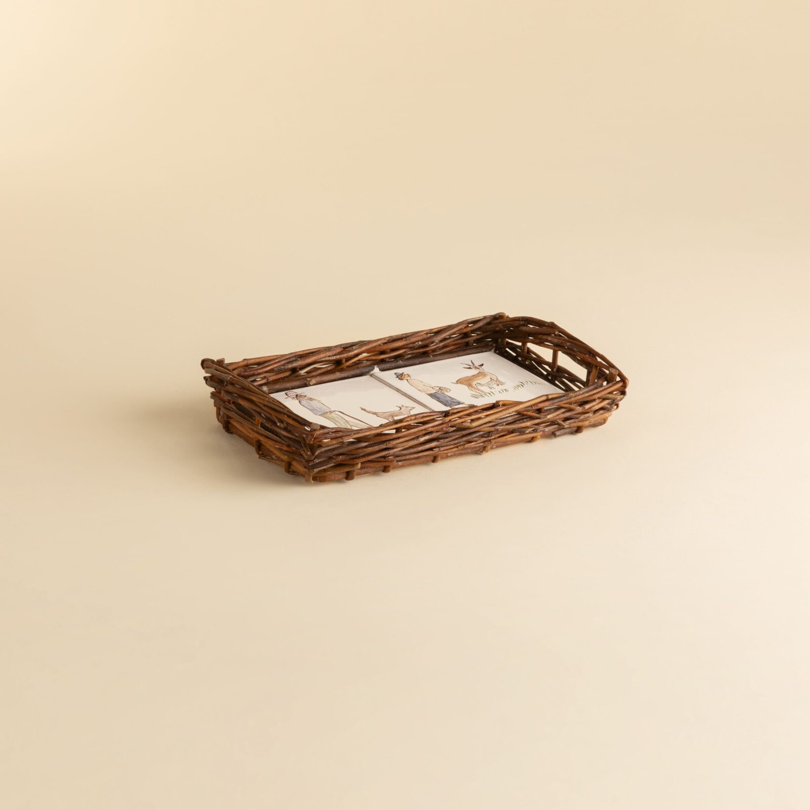 “Farmer’s couple” serving tray