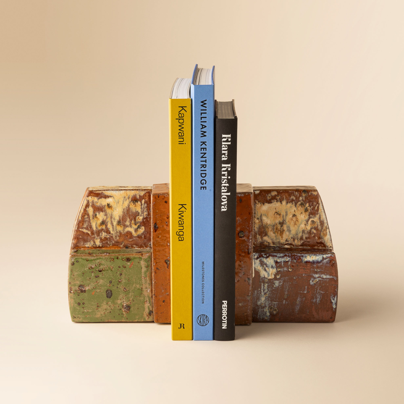 Paire de serre-livres rectangle
