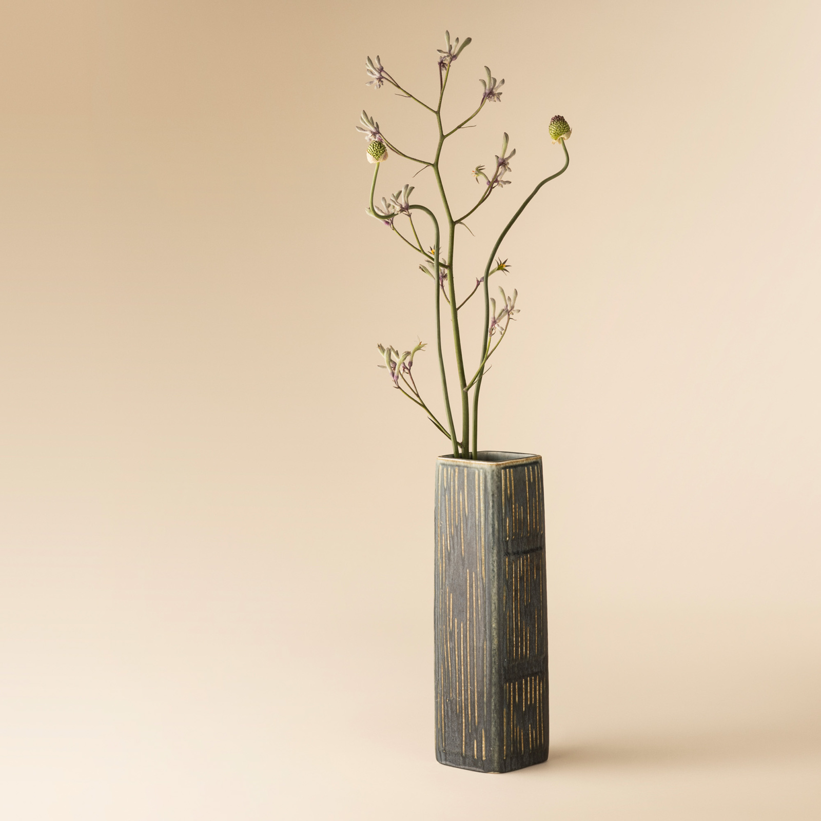 Vase rayé