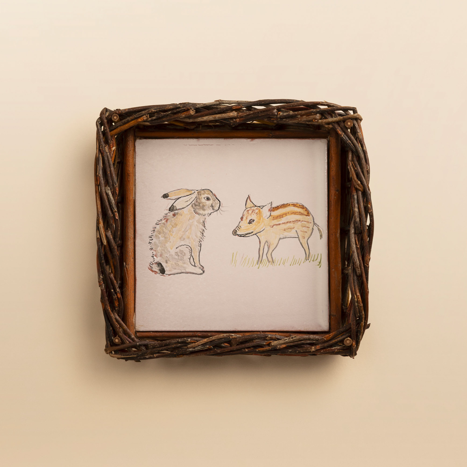 “The rabbit & the wild boar”
