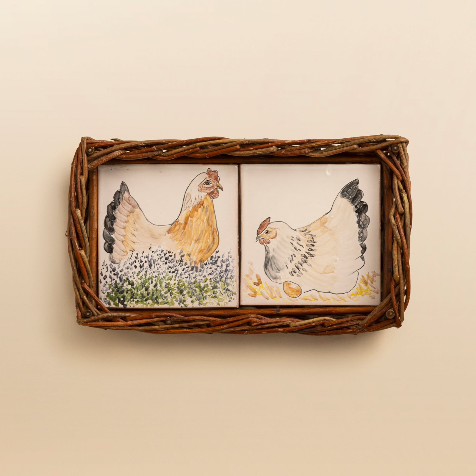Plateau de service « Les poules »