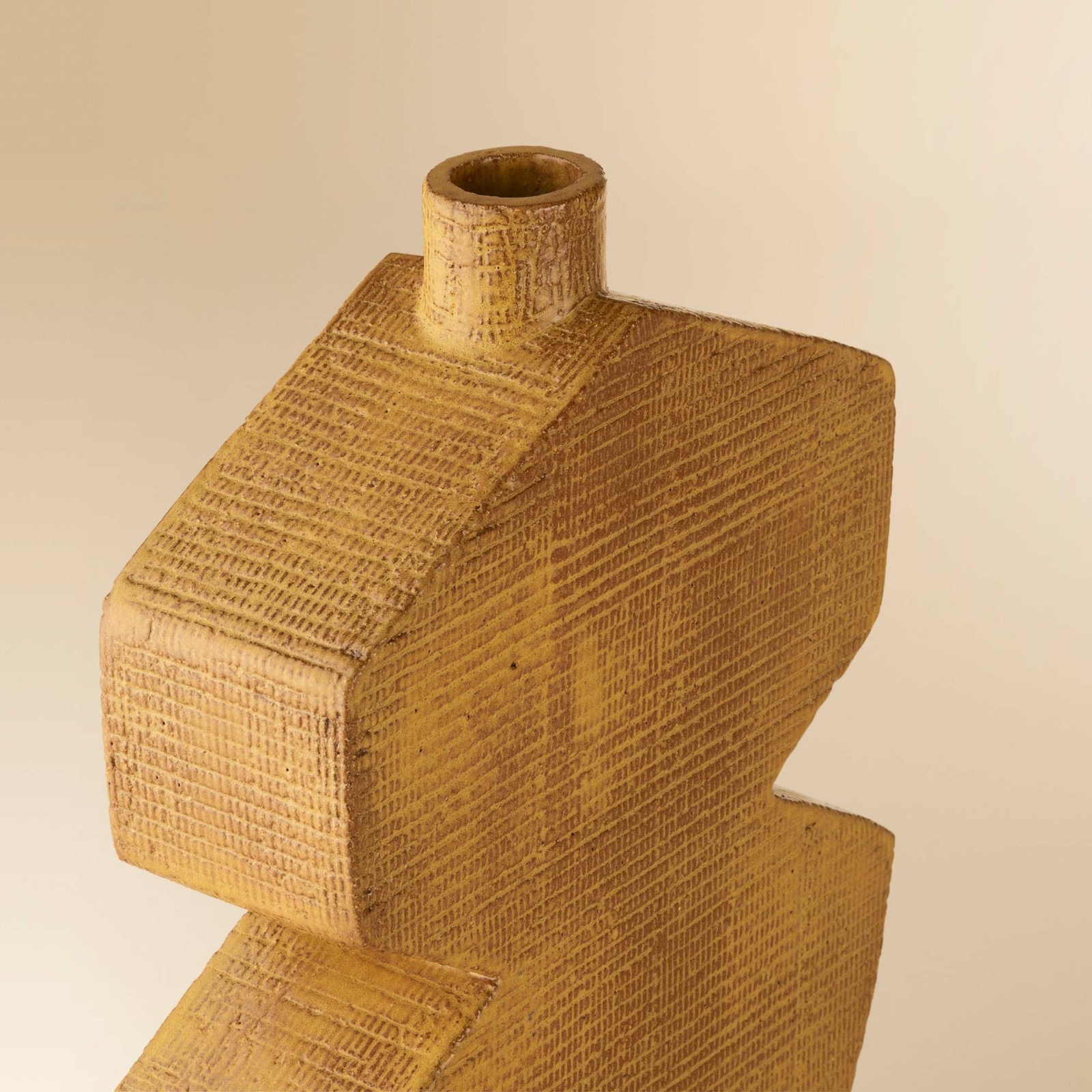 Ochre vase