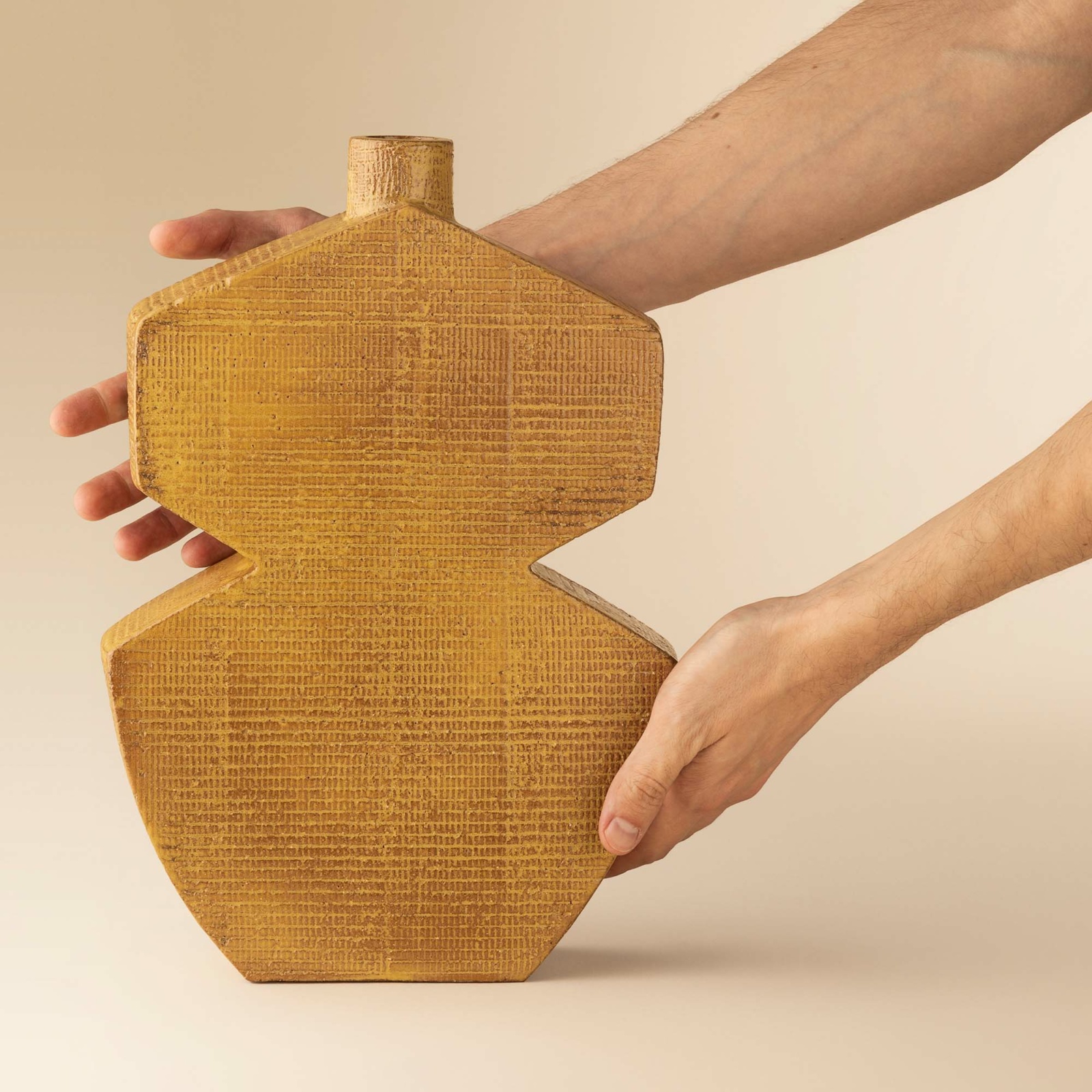 Ochre vase