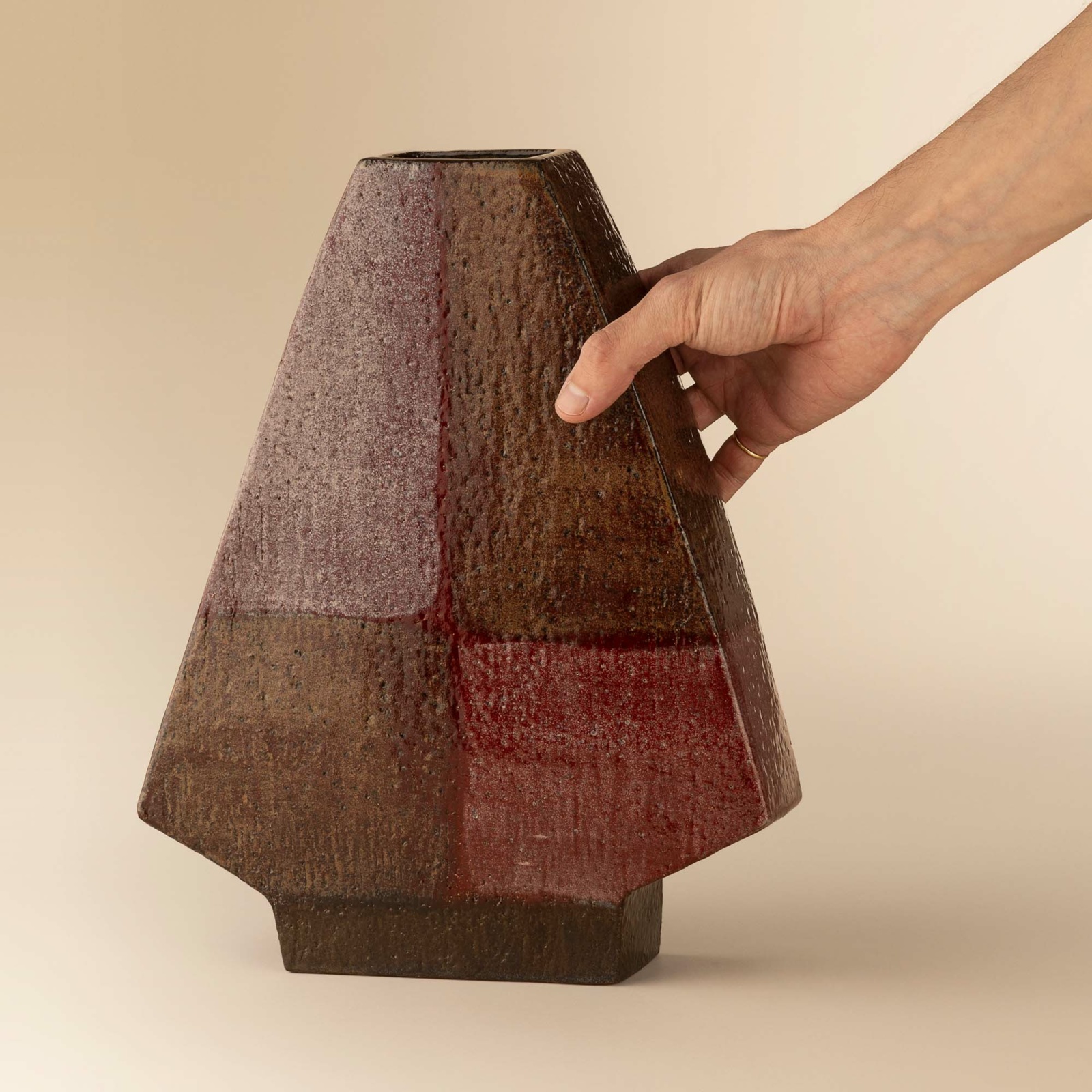 Vase diamant 4 couleurs