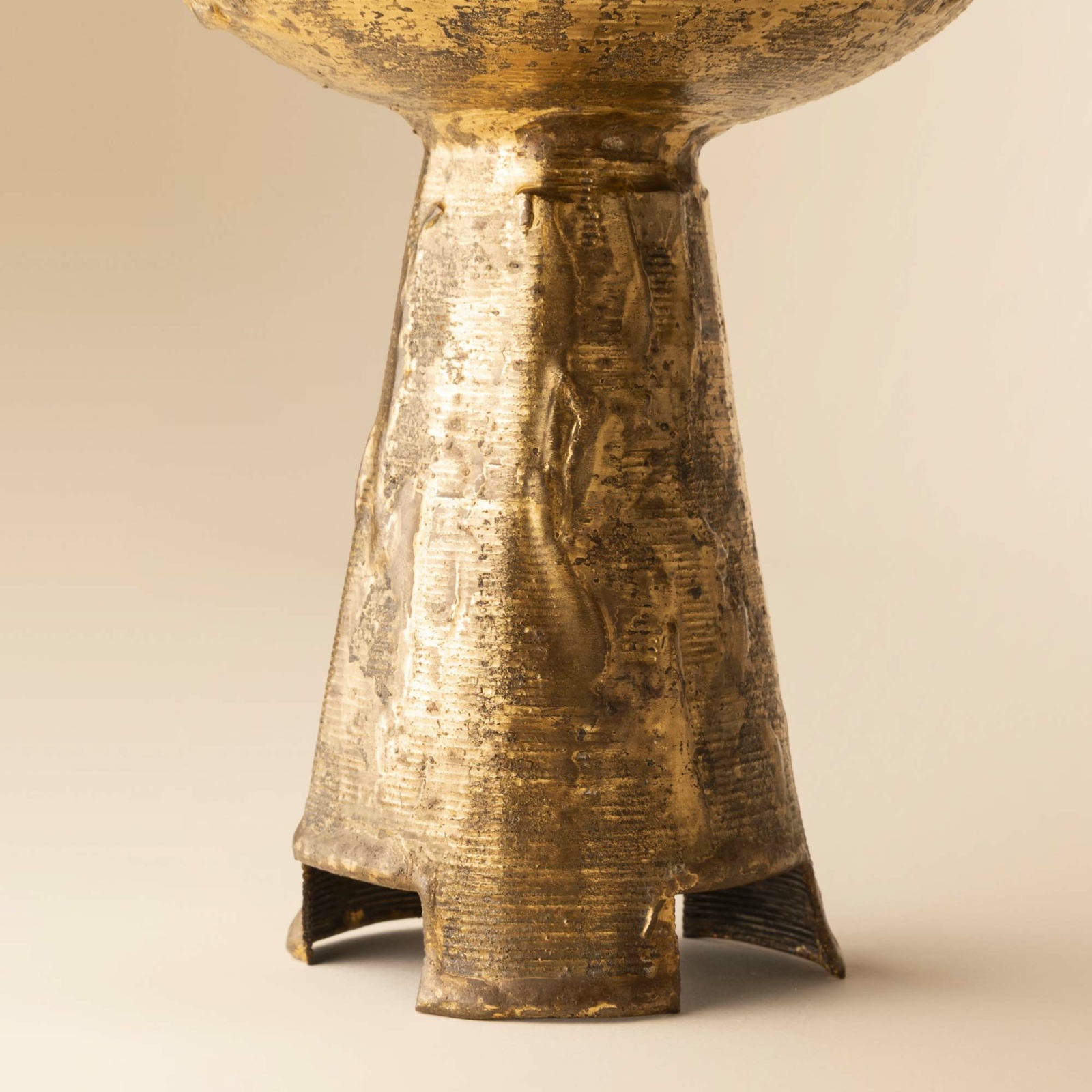 Brutalist candlestick
