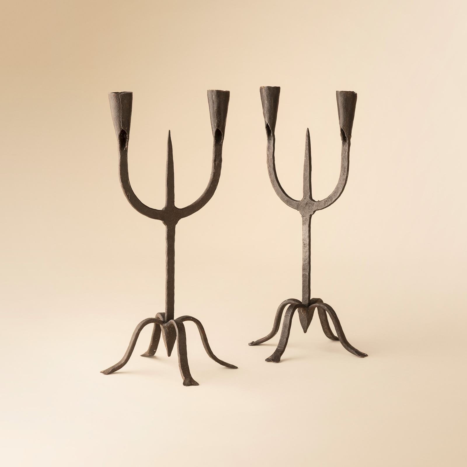 Paire de candelabres